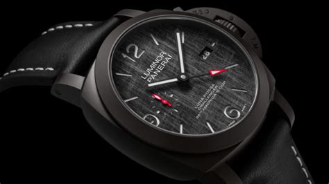 Panerai Adds Titanium Luminor GMT Watch To Luna .